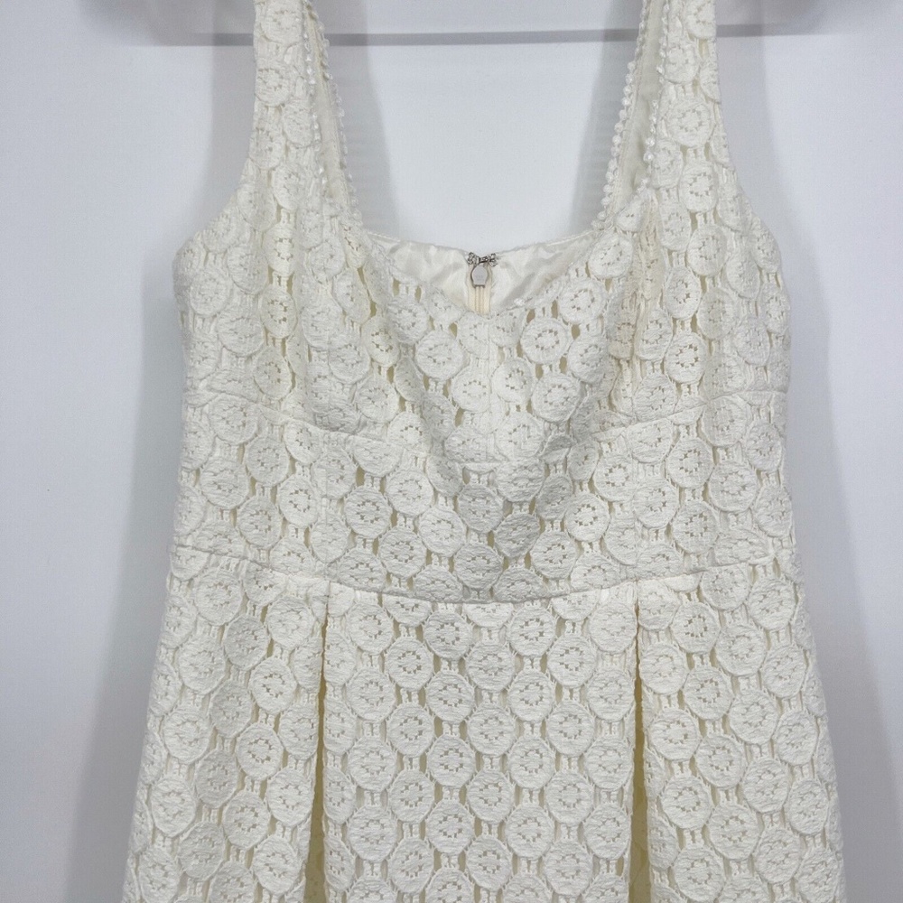 Cynthia Steffe Dress Lace Embroidered Sleeveless - Picture 3 of 11